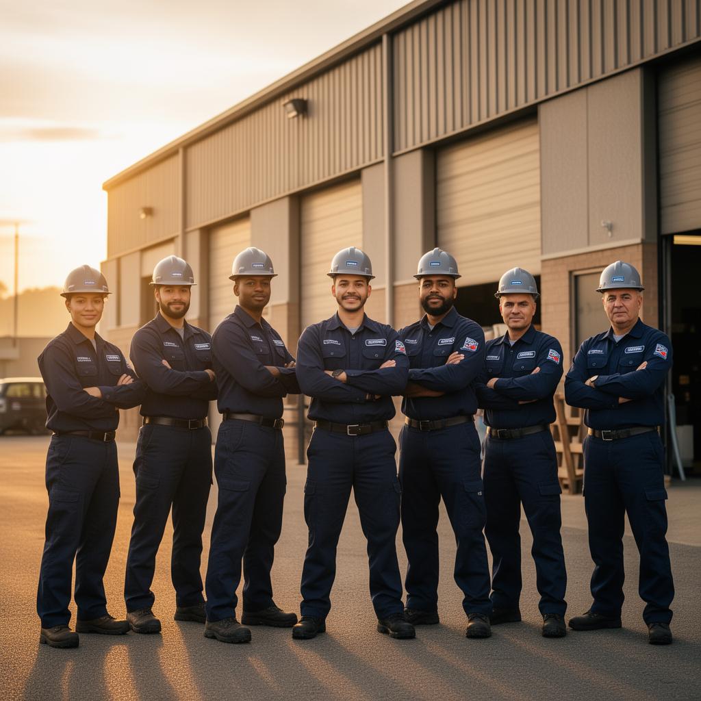 The Ehimual Technicians field crew
